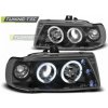 Tuning-tec PREDNÉ SVETLOMETY ANJELSKÉ OČI ČIERNA pasujú na SEAT IBIZA / CORDOBA/ POLO VARIANT, SEDAN 10,93-08,99