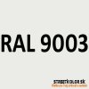 RAL 9003 uretánová auto farba lesklá alebo matná 1 liter + tužidlo + riedidlo (RAL9003 SIGNAL WHITE originálny odtieň uretánovej farby s lakom ( ČSN 1027 ))