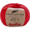 Katia Fair Cotton 4 Red Pletacia priadza