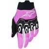 ALPINESTARS rukavice STELLA FULL BORE V2 dámske biela/ružová fluo/čierna 2026 - S