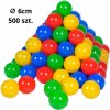 Loptičky do suchého bazéna, ohrádky pre deti MISIOO 6 cm, 500 ks