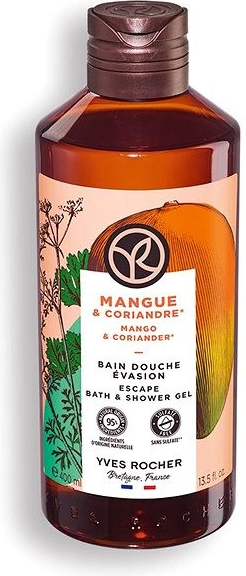 Yves Rocher sprchový gél Mango & Koriander 400 ml