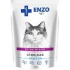 ENZO VET Sterilizovaná strava pre sterilizované mačky s morčacím mäsom v želé 100g