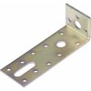 Spojovací uholník s pozdĺžnym otvorom pozinkovaný 90 mm x 35 mm x 40 mm