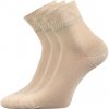 Ponožky LONKA Emi beige 3 páry 35-38 113424