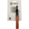 EBI NOIR JAPANDI Hrebeň prerezávač so zahnutými zubami s 9 krátkymi zubami L 19,5x6,5x2,5cm