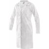 Canis CXS dámsky biely bavlnený pracovný plášť EVA