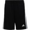 Detské šortky adidas Essentials 3-Stripes Shorts Black 122 cm