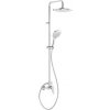 Sprchový systém TRES CANIGÓ s držiakom sprchy a sprchovou hadicou chróm 21719101