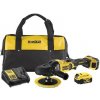 DeWALT Náradie - 18V AKU leštička 125-180 mm, 2x aku 5,0 Ah XR, nabíjačka DCM849P2