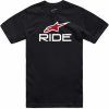 Triko RIDE 4.0 CSF, ALPINESTARS (černá/bílá/červená, vel. 2XL)