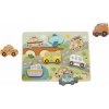BusyKids Montessori puzzle - Doprava 0684910928144