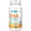 NOW® Foods NOW DHA Kids Chewable (Omega-3 pre deti), 100 mg, 60 žuvacích kapsúl