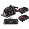 Parkside Performance® Aku ručná kotúčová píla Pphksa 40- Li A1 + Smart akumulátor 20 V/4Ah, 2 kusy + Dvojitá nabíjačka 20 V/4,5 A (800011740)