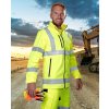 ARDON HI-VIS REF 501/502 / Reflexná softshellová bunda - HV žltá S