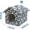 Nobleza Domček pre zvieratá GREY CAMOUFLAGE S 42x39x33cm