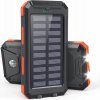 Powerbanka 30000 mAh SOLAR s baterkou - RÝCHLE PRIPOJENIE