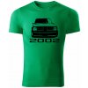 T-ričko BMW 2002 pánske tričko Farba trička: Trávová zelená, Veľkosť: XXL