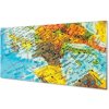 Sklenený obraz zemegule mapa 100x50 cm