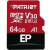 PAT Patriot Memory PEF64GEP31MCX 64 GB MicroSDXC Class 10 flash pamäť