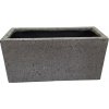 KV-44 KVETINÁČ UMELÝ KAMEŇ GRANITE HRANTÍK ŠEDÁ 60x22x30