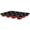Berlinger Haus Forma na muffiny s nepřilnavým povrchem 12 ks Burgundy ollection BH-7866