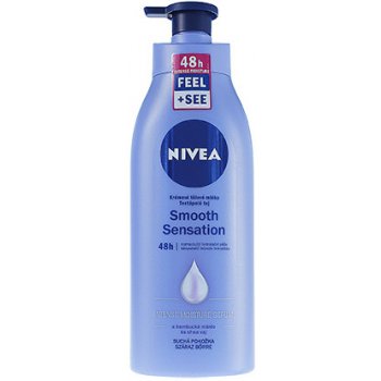 Nivea Smooth Sensation krémové telové mlieko pre suchú pokožku 400 ml