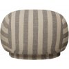 Ferm Living Pouf Rico Louisiana, sand/off-white