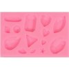 Silikónová forma šperky 9,9x6,3x1,1 cm