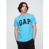 GAP T-shirt with logo - Men's svetlomodrá L GAP 1200140020831