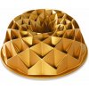 Nordic Ware Forma na bábovku Jubilee, zlatá, 2,3 l 88377