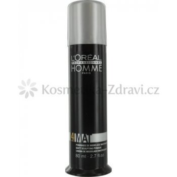 L'Oréal pasta na vlasy modelačná Homme Mat 80 ml