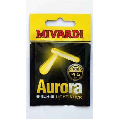 Mivardi Chemické svetlo Aurora 4,5mm/2 ks