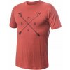 Pánske tričko kr.rukáv SENSOR MERINO ACTIVE SNSR terracotta XXL
