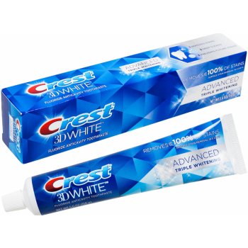 Procter & Gamble Crest 3D White Advanced Triple Whitening 158 g