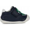 Detské tenisky Geox B Tutim C v tmavomodrej farbe, veľ 20, so zapínaním na suchý zips.