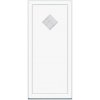 Solid Elements Vedľajšie vchodové dvere Brigi, 90 L, 980 × 1980 mm, plast, ľavé, biele, W1EXBCZTK1.0009