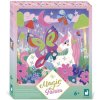 Janod Atelier Midi Kreatívna sada Penové nálepky a svietiaci piesok Magické víly od 6 r.