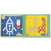 Tooky Toy Puzzle magnetické kocky pre deti 49 ks