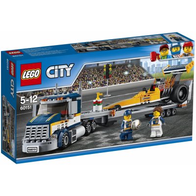 LEGO® City 60151 Transportér dragstera