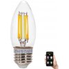 Aigostar B.V. LED Žiarovka FILAMENT C35 E27/4,5W/230V 2700-6500K - Aigostar AI0608 + záruka 3 roky zadarmo + záruka 3 roky zadarmo