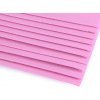 Samolepiace penová guma Moosgummi 20x30 cm - ružová sv. (2 ks)