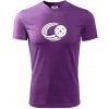 Florbal lopta - Pánske tričko Fantasy športové - XL ( Fialová )