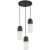 Argon Argon 1467 - Luster na lanku BURGOS 3xE27/15W/230V čierna AR1467 + záruka 3 roky zadarmo + záruka 3 roky zadarmo