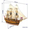 OCCRE HMS Endeavour 1:54 kit