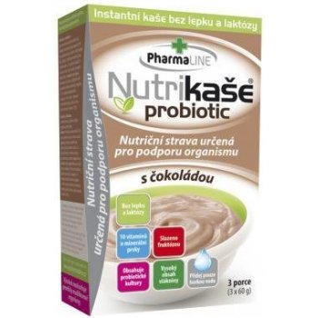 Nutrikaše probiotic s čokoládou 3 x 60 g