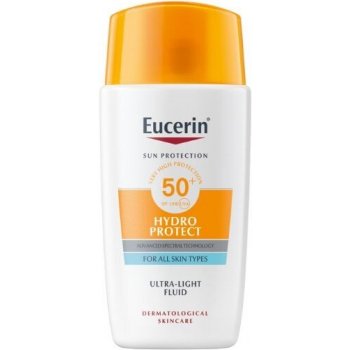 Eucerin Sun Hydro Protect ultra ľahký fluid na opaľovanie SPF50+ 50 ml