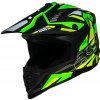 Cross helmet iXS iXS363 2.0 X12045 black matt-yellow fluo-green fluo M