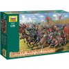 Zvezda Russian Mounted Knights Wargames AoB figurky 8039 1:72