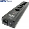 SUPRA MAINS BLOCK MD06-EU/SP SPC BLACK SWITCH - Silver Edition